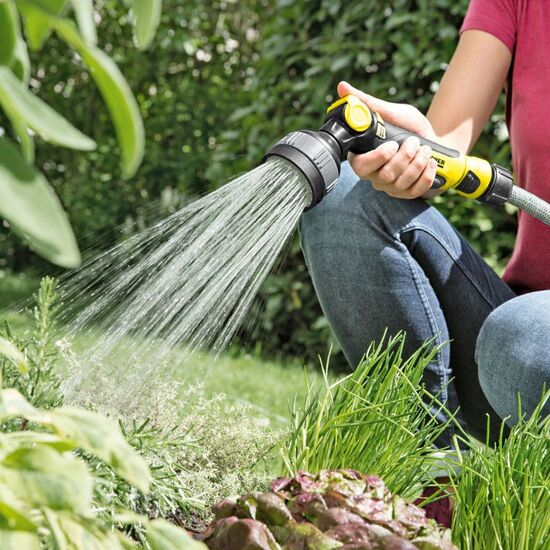 Set de stropit KARCHER Plus cu pistol multifuncțional