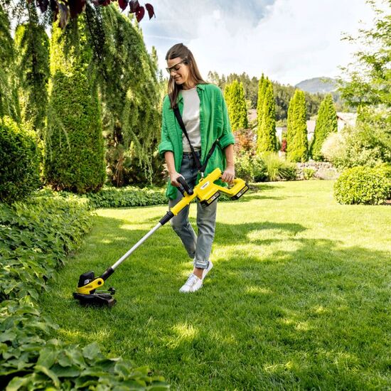 Триммер для газона KARCHER LTR 3-18 Dual Battery Set New, аккумуляторный, изображение 7