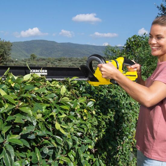 Кусторез для живой изгороди KARCHER HGE 18-50 Battery, аккумуляторный, изображение 7