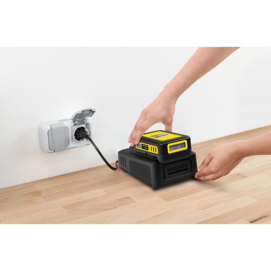 Набор: аккумулятор и зарядное устройство KARCHER, изображение 2