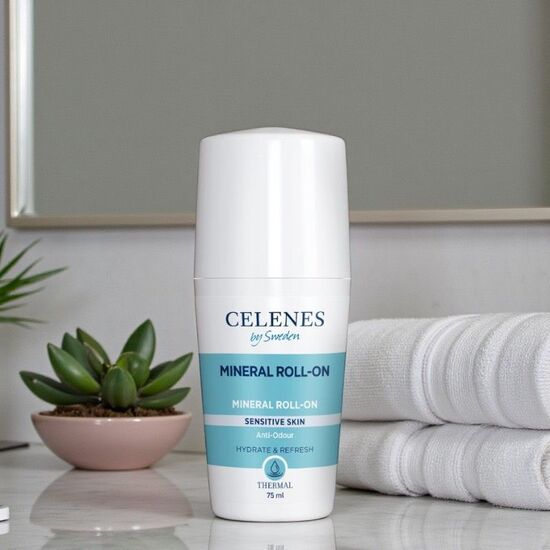 Antiperspirant CELENES Thermal, roll-on, fara miros, 75ml