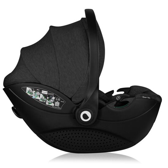 Автолюлька LIONELO Moxie I-Size, 0-13 кг, Black Carbon, изображение 4