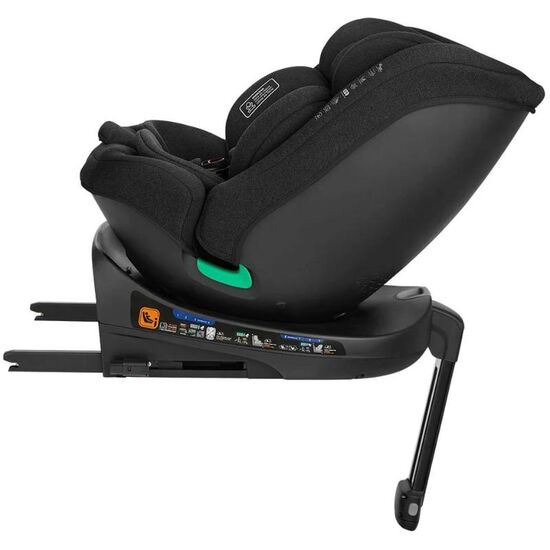 Scaun auto KIKKABOO Isofix i-Secure, 0-36 kg, Black, 4 image