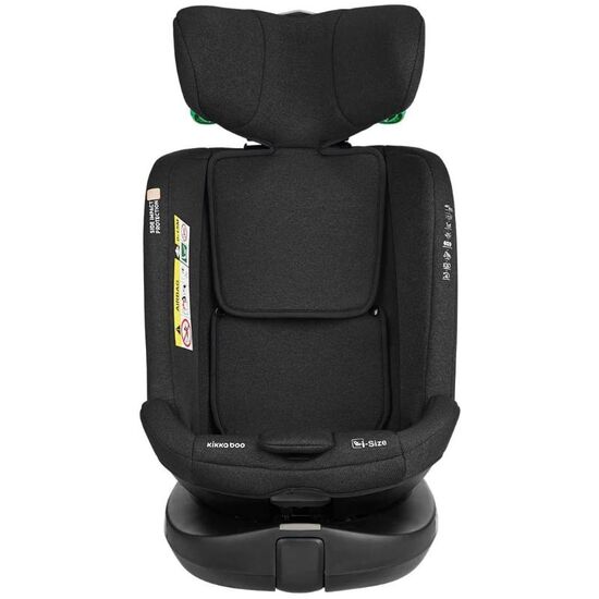Scaun auto KIKKABOO Isofix i-Secure, 0-36 kg, Black, 6 image