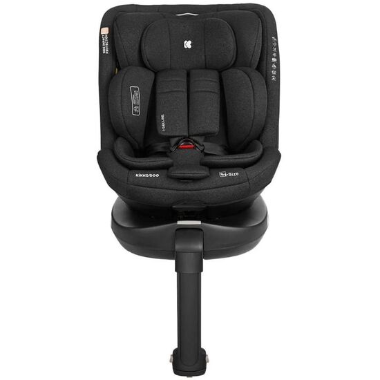 Scaun auto KIKKABOO Isofix i-Secure, 0-36 kg, Black, 8 image
