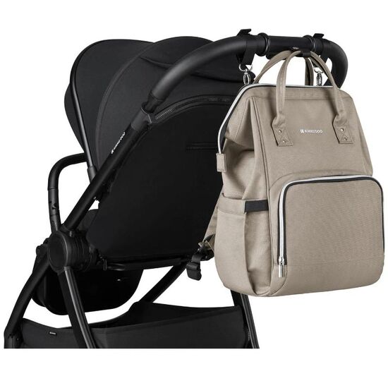Geantă pentru cărucior KIKKABOO Siena, Beige, 11 image