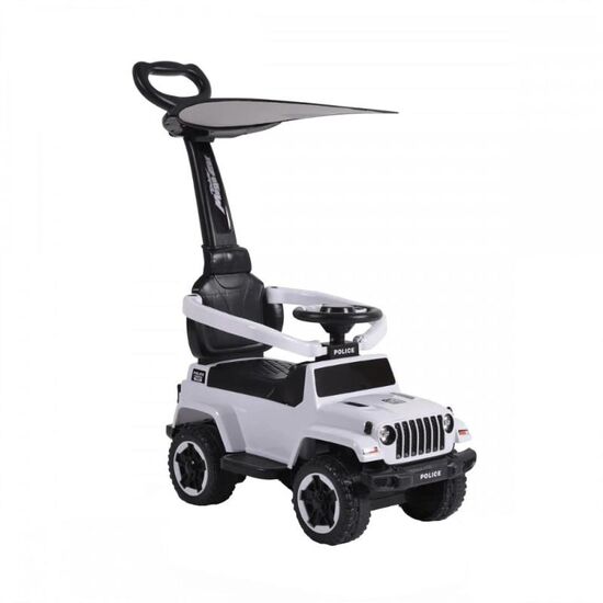 Masinuta cu impingere MONITRADE Police, White