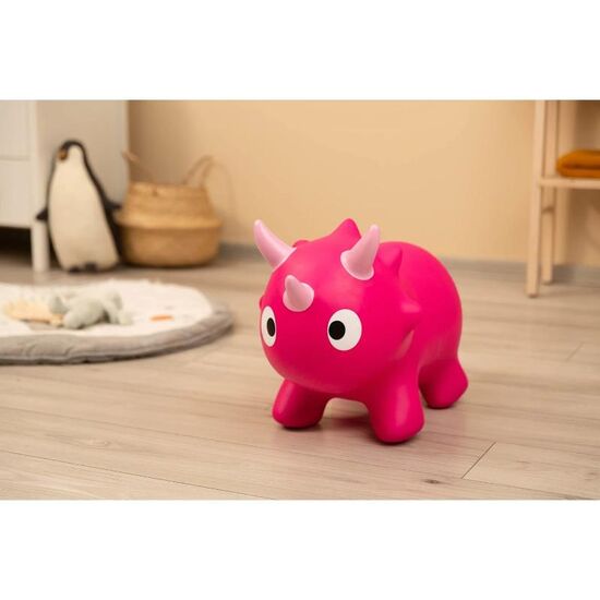 Надувной прыгун CARETERO Dino, Розовый, изображение 6