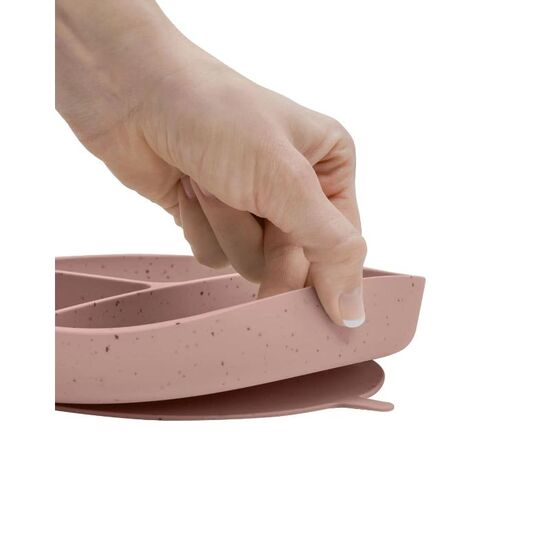 Farfurie KIKKABOO Platinum Silicone Blush, Sectionata, 2 image
