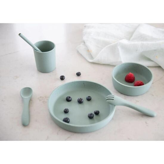 Set pentru hranire KIKKABOO Platinum Silicone Sage, Din 5 piese, 8 image