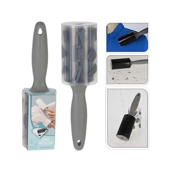 Perie pentru haine cu role D5.5х10 cm