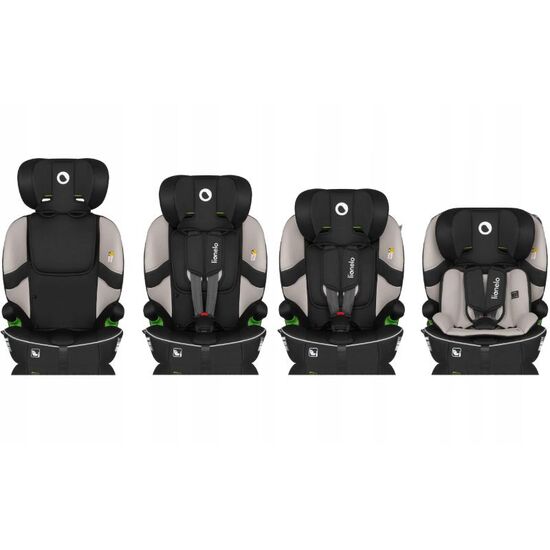 Scaun auto LIONELO ISOFIX Billy, Beige Latte, 10 image