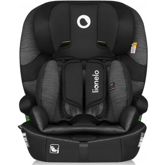 Scaun auto LIONELO ISOFIX Billy, Black Grey, 7 image