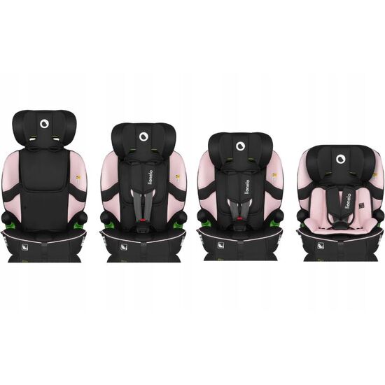 Scaun auto LIONELO ISOFIX Billy, Pink Baby, 3 image