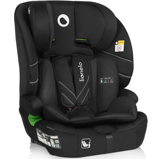 Scaun auto LIONELO ISOFIX Levi Fix, Black Carbon, 9 image