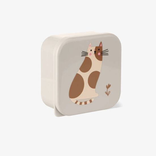 Контейнеры для ланча Kikkaboo Kitty Cat Grey, 4 шт, изображение 6