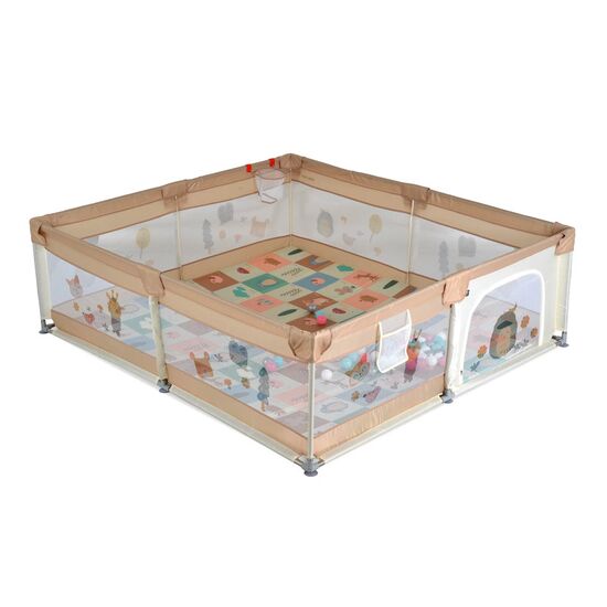 Игровой манеж Moni GameZone Beige, 150x200 см, 60 шаров, изображение 3