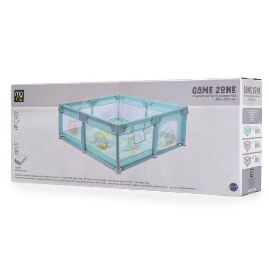 Игровой манеж Moni GameZone Beige, 150x200 см, 60 шаров, изображение 5