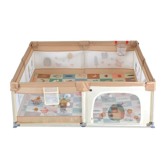 Игровой манеж Moni GameZone Beige, 180x200 см, 60 шаров, изображение 2