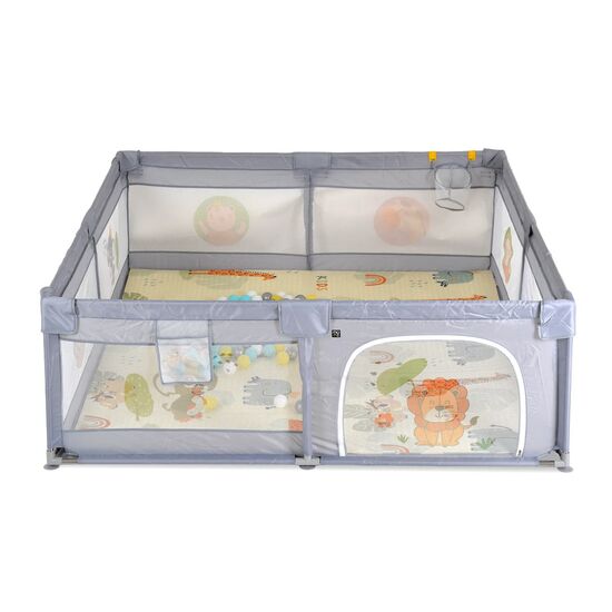 Игровой манеж Moni GameZone Grey, 150x200 см, 60 шаров, изображение 2