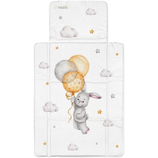 Пеленальник ALBEROMIO Mio Bunny, 77x44 см