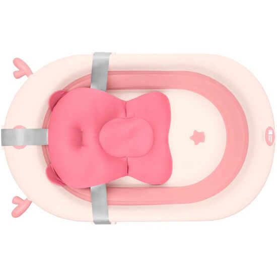 Suport textil pentru cadita KIKKABOO Bear, 45x8x32 cm, Roz, 3 image