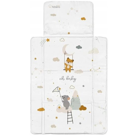 Salteluta pentru infasat ALBEROMIO Mio Mouse, 77x44 cm