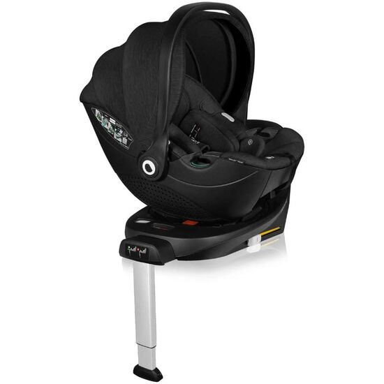 Bază pentru scoică auto LIONELO Moxie, I-Size Base, Black, 8 image