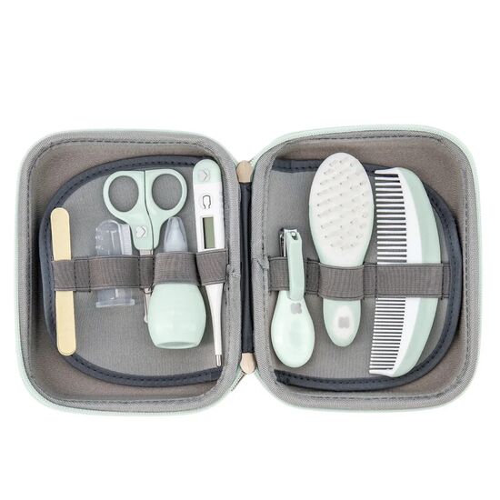 Набор по уходу за ребёнком Kikkaboo Grooming Mint, 8 предметов