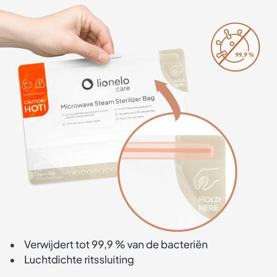 Pungi de sterilizare Lionelo Thermbag, 8 buc, 4 image