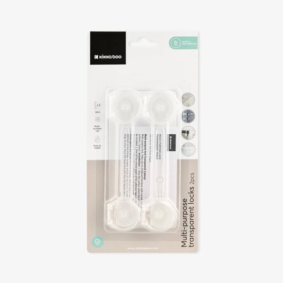 Набор замков Kikkaboo Transparent, 2 шт, изображение 5