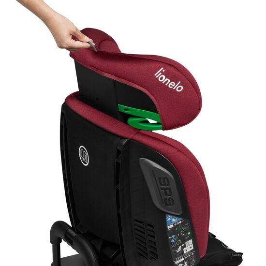 Автокресло Lionelo 0-36 кг, (i-Size), ISOFIX Bastiaan RWF, Red Burgundy, изображение 4