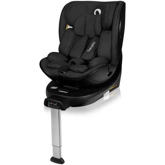 Автолюлька Lionelo 0-13 кг, + база Moxie i-Size, Black Carbon