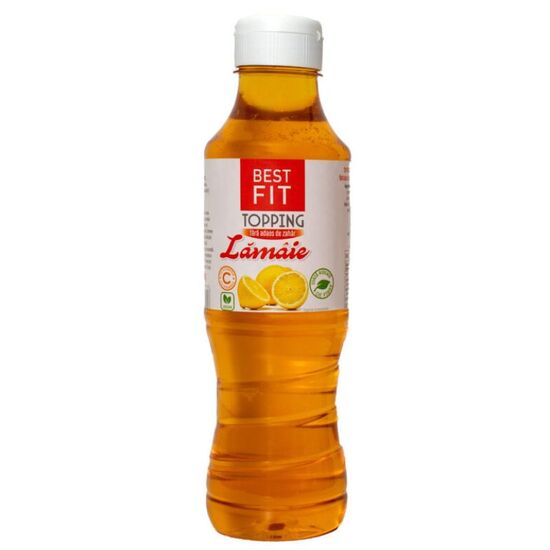 Topping BEST FIT cu aroma de lamaie, fara zahar, cu indulcitor,  980 g, 2 image