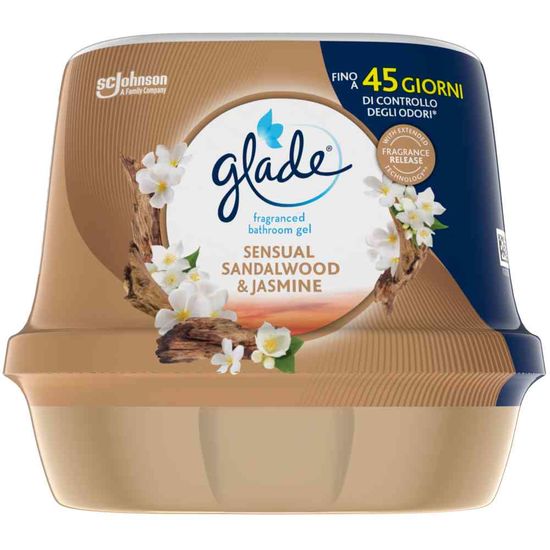 Освежитель воздуха гелевый GLADE Sensual Sandalwood&Jasmine 180 г
