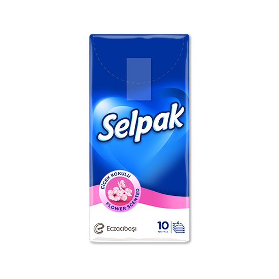 Носовые платки SELPAK Spring Freshness, 4 слоя, изображение 2