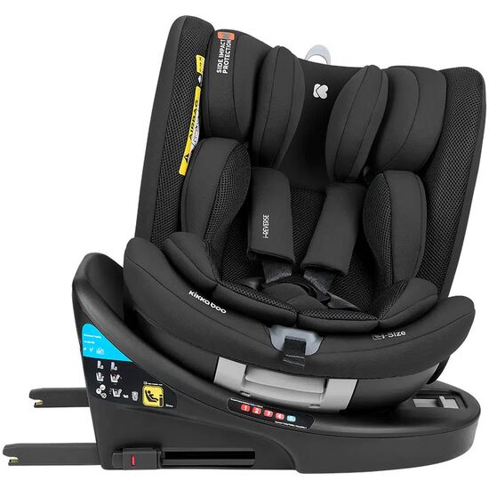 Автокресло Kikkaboo 0-36 кг, (40-150 см), Isofix i-Reverse, Black, изображение 6