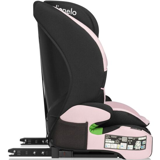 Автокресло Lionelo 9-36 кг, (i-Size), Isofix Levi Fix, Pink Baby, изображение 5