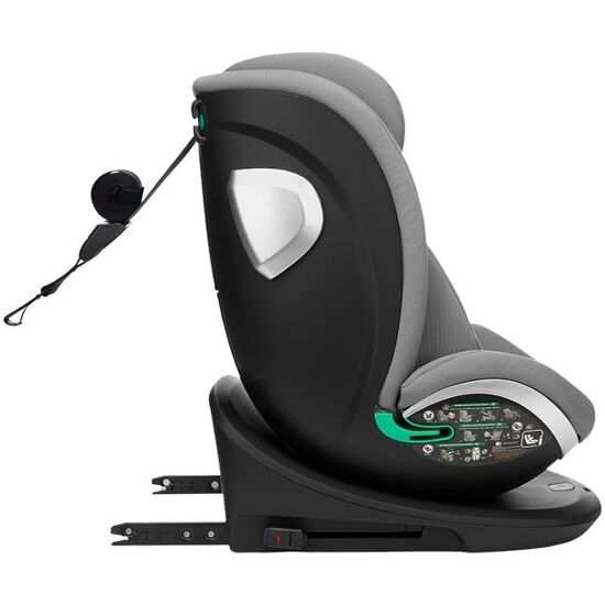 Scaun auto KIKKABOO i-Drive i-Size Light Grey (40-150 cm), 0-36 kg, 4 image