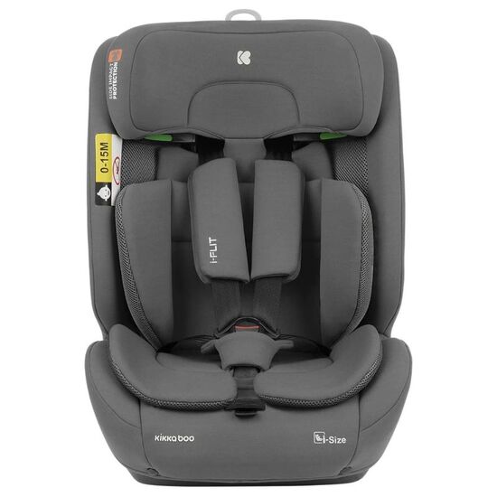 Автокресло KIKKABOO Isofix i-Flit Light Grey, 9–36 кг, изображение 2