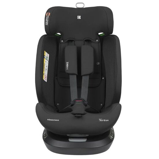 Scaun auto KIKKABOO Isofix i-Hike Black 2025, 0-36 kg, 3 image