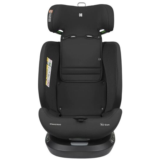 Scaun auto KIKKABOO Isofix i-Hike Black 2025, 0-36 kg, 4 image