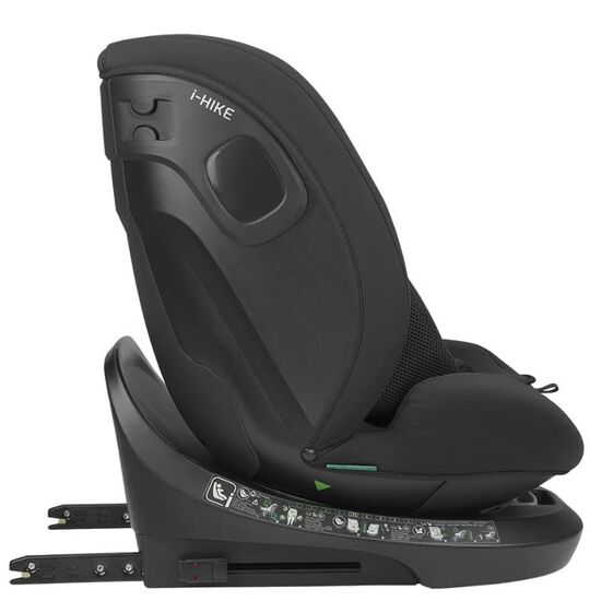 Scaun auto KIKKABOO Isofix i-Hike Black 2025, 0-36 kg, 7 image