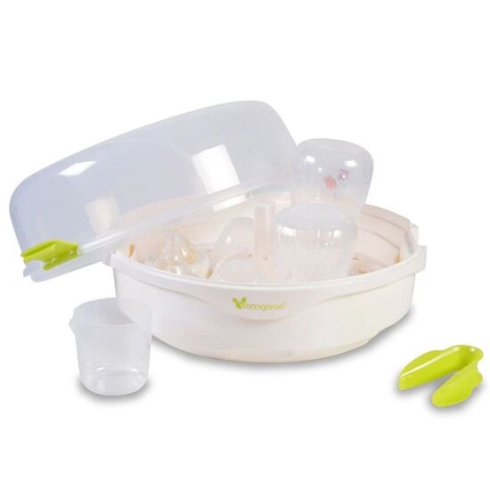 Sterilizator biberoane MONI White/Green, 28 cm