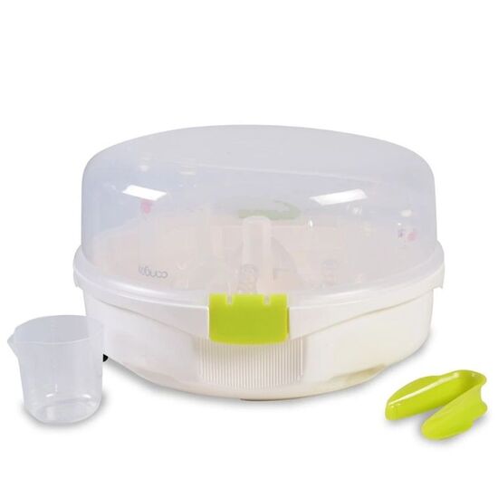 Sterilizator biberoane MONI White/Green, 28 cm, 2 image