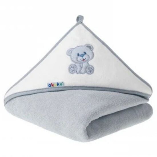Prosop pentru copii AKUKU A1258 Bear Grey, 100x100 cm, 3 image
