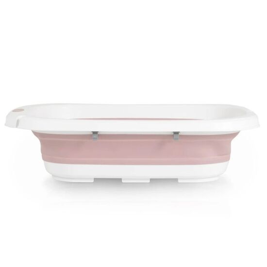 Cadita pliabila MONI Como Pink, cu suport si masa de infasat, 100 cm, 6 image