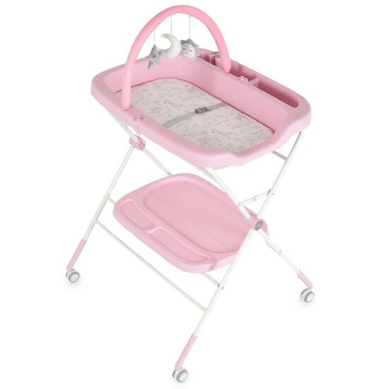 Пеленальный столик MONI Croco Pink, изображение 3
