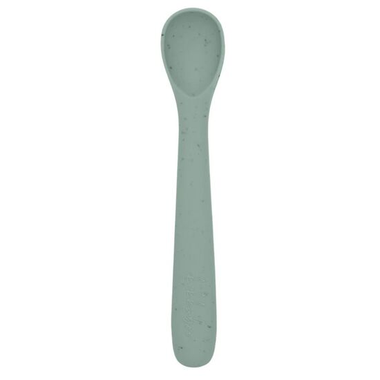 Lingura KIKKABOO Platinum Silicone Sage