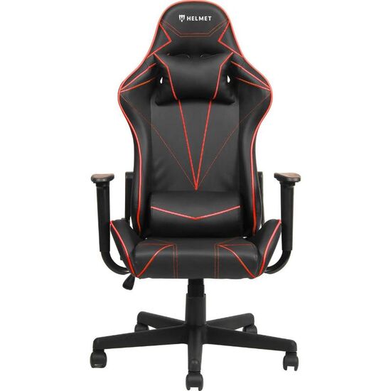 Scaun gaming HELMET CH-502, Roșu, 2 image